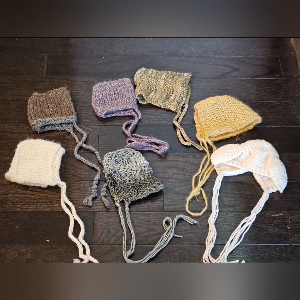 Newborn photography hats. sold together